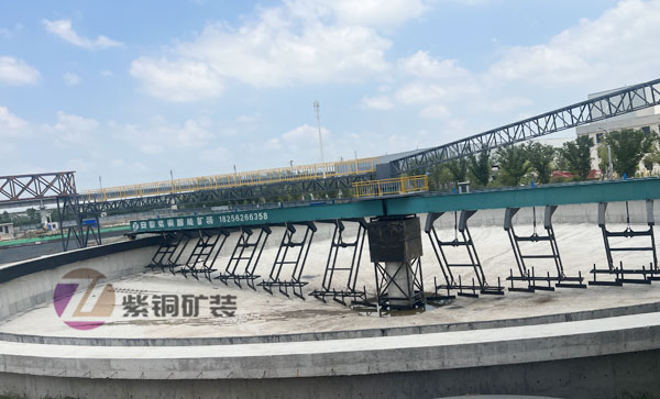 60米浓密机现场安装项目